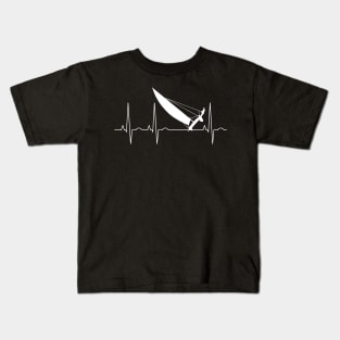 Heartbeat - catamaran Kids T-Shirt